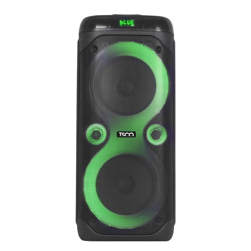 اسپیکر چمدانی بلوتوثی رم و فلش خور TSCO TS 1905 + میکروفون و ریموت کنترل