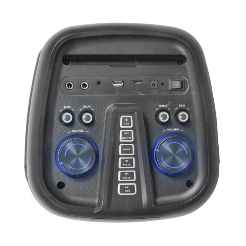 اسپیکر چمدانی بلوتوثی رم و فلش خور TSCO TS 1905 + میکروفون و ریموت کنترل