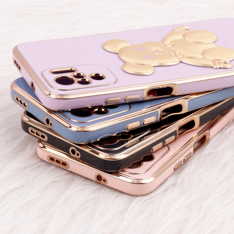 قاب My Case Power Bear محافظ لنزدار Xiaomi Redmi Note 10