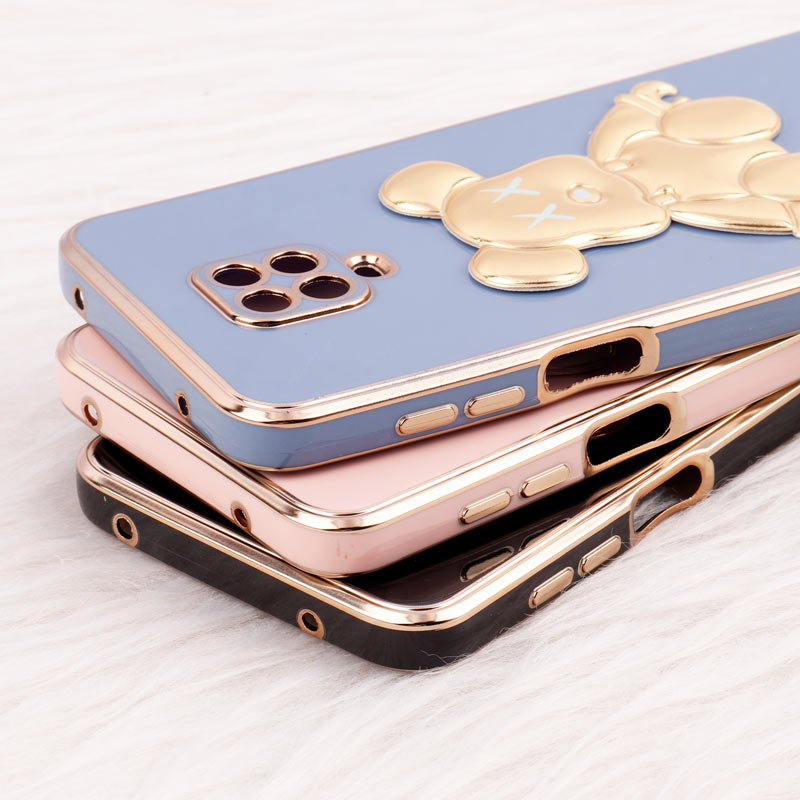 قاب My Case Power Bear محافظ لنزدار Xiaomi Redmi Note 9s