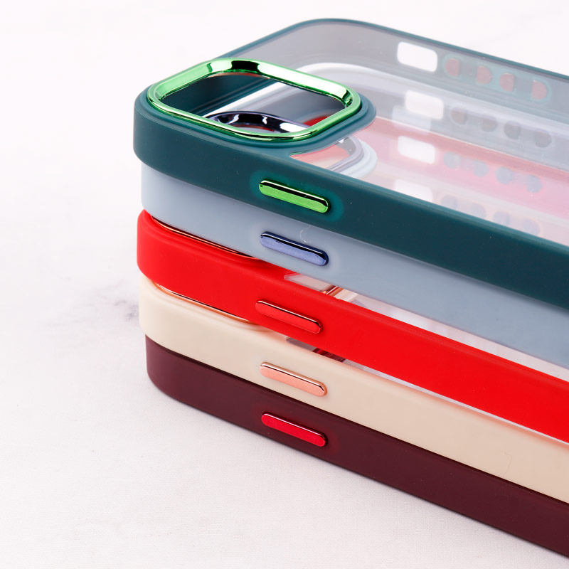 قاب PC شفاف متال ایرون iPhone 11