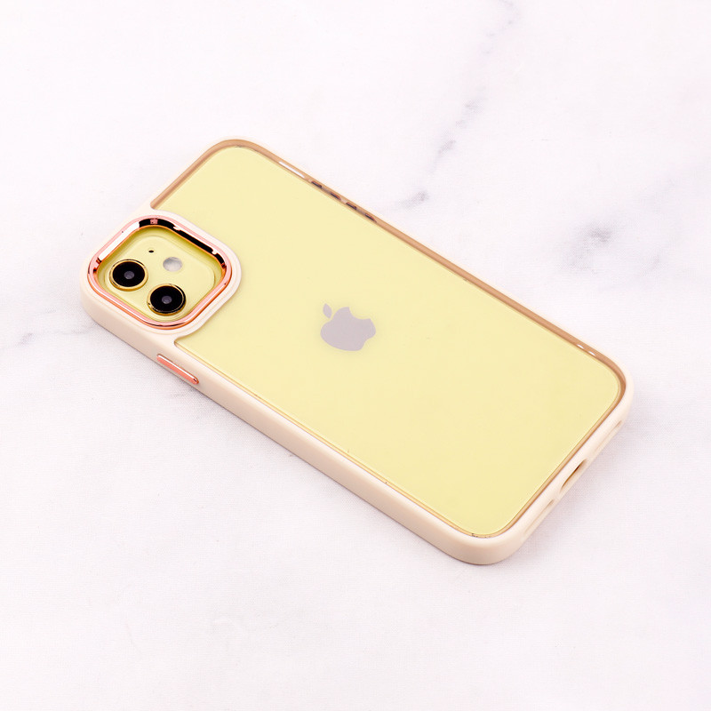 قاب PC شفاف متال ایرون iPhone 11