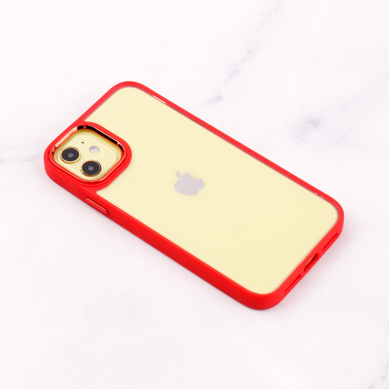 قاب PC شفاف متال ایرون iPhone 11