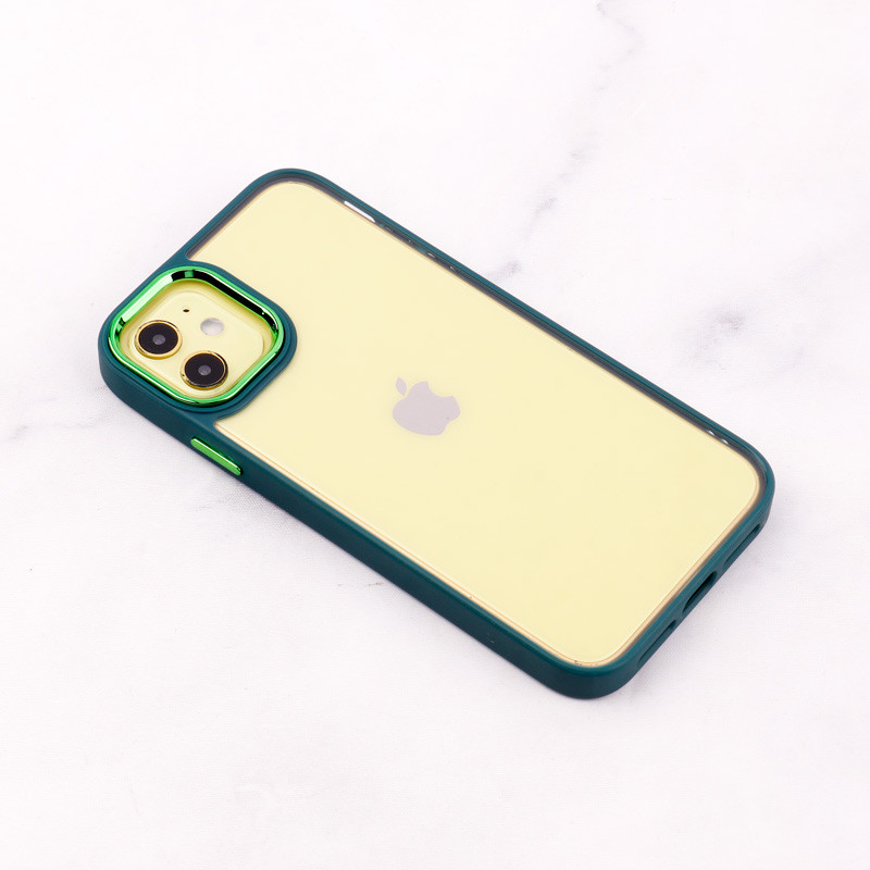 قاب PC شفاف متال ایرون iPhone 11