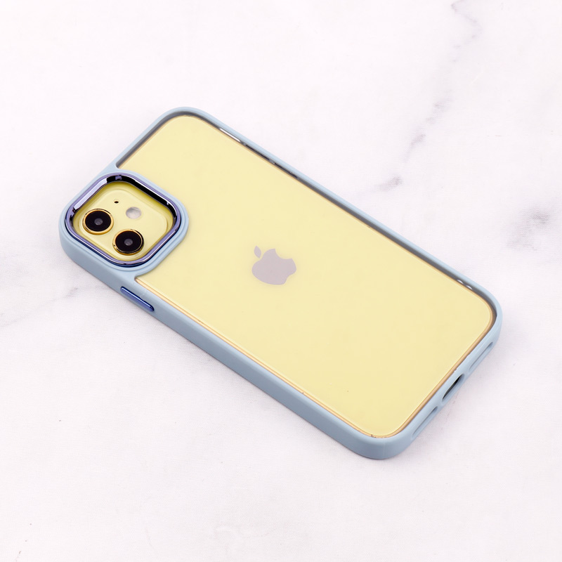 قاب PC شفاف متال ایرون iPhone 11