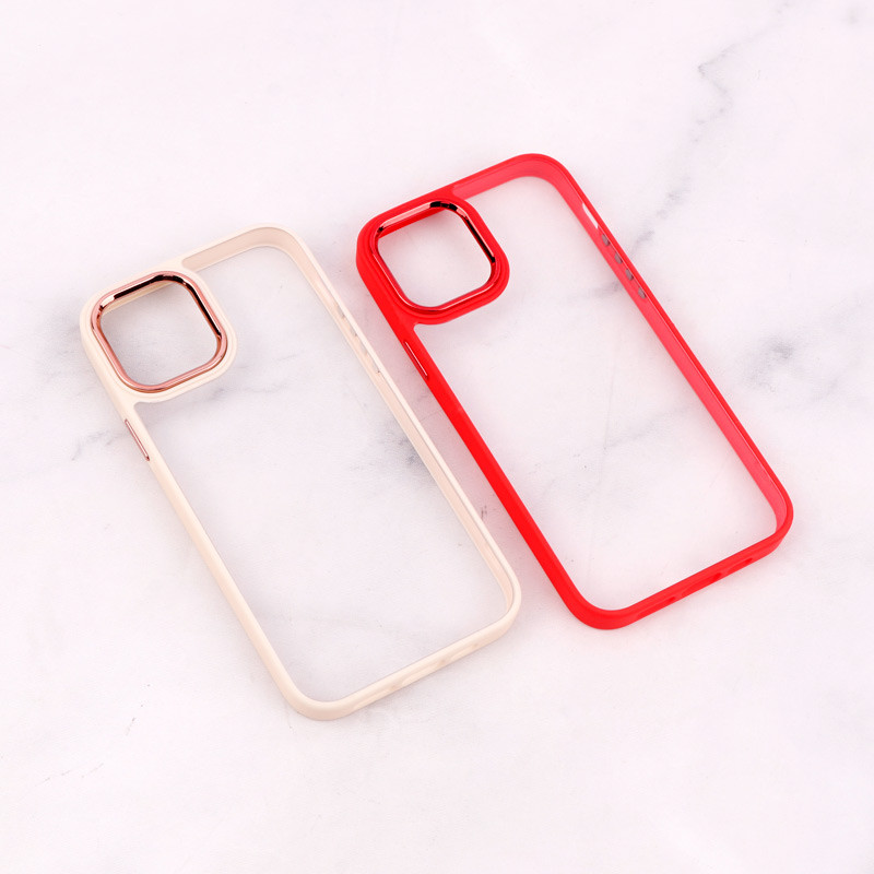 قاب PC شفاف متال ایرون iPhone 12