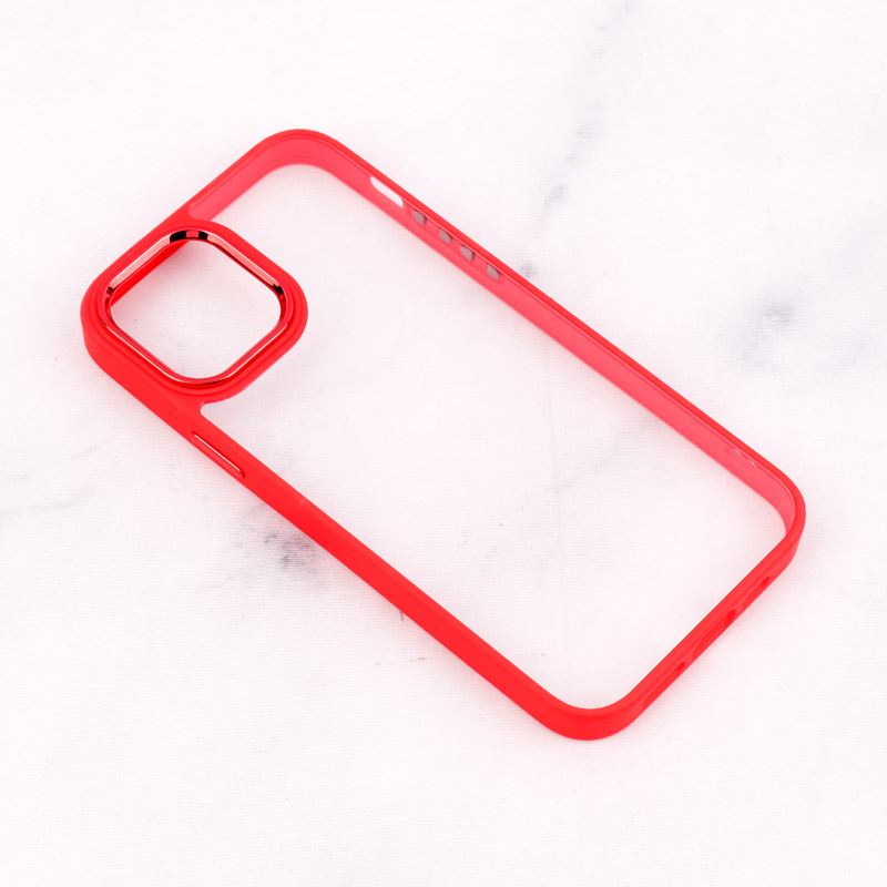 قاب PC شفاف متال ایرون iPhone 12