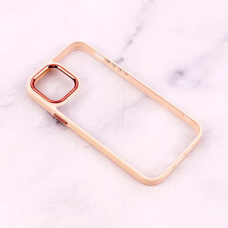 قاب PC شفاف متال ایرون iPhone 12
