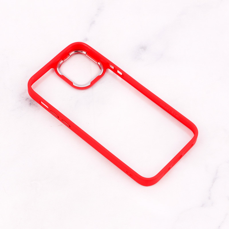 قاب PC شفاف متال ایرون iPhone 12