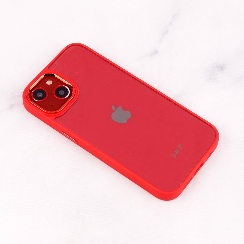 قاب PC شفاف متال ایرون iPhone 13