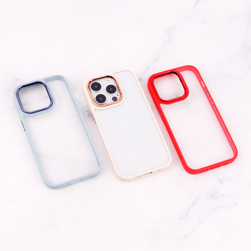 قاب PC شفاف متال ایرون iPhone 14 Pro