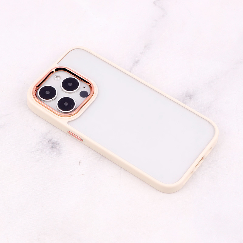 قاب PC شفاف متال ایرون iPhone 14 Pro