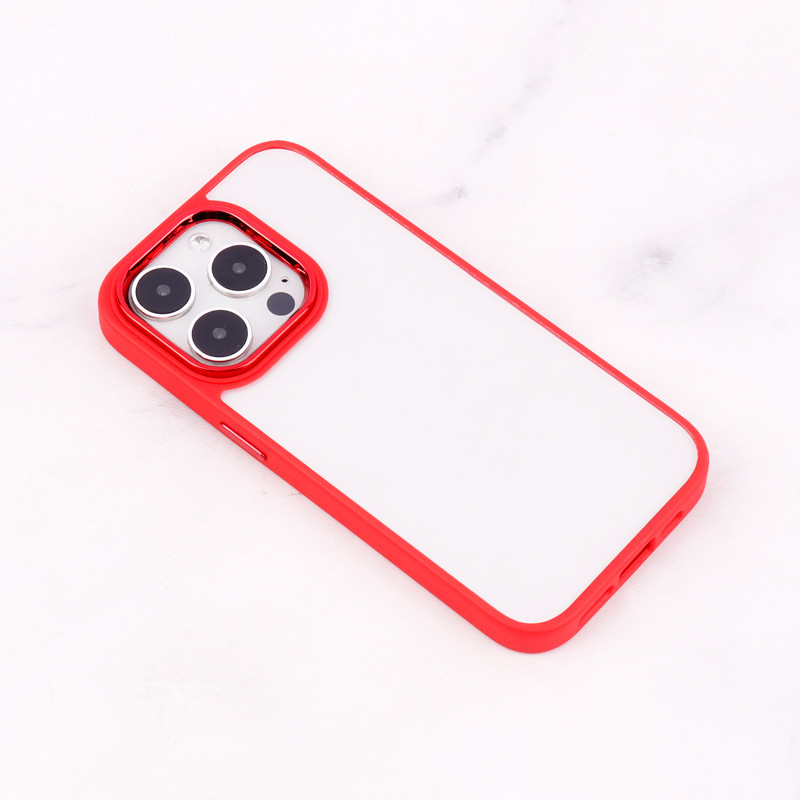 قاب PC شفاف متال ایرون iPhone 14 Pro