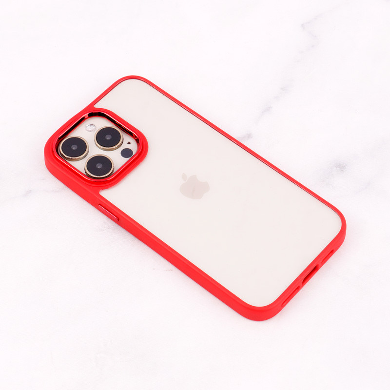 قاب PC شفاف متال ایرون iPhone 14 Pro Max