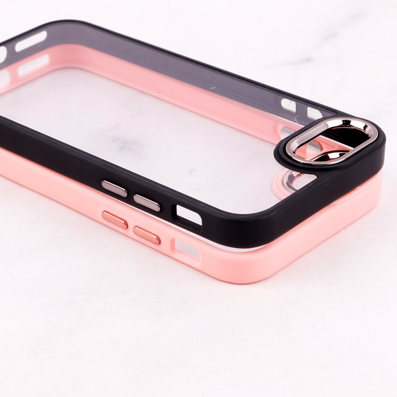قاب PC شفاف متال ایرون iPhone 6