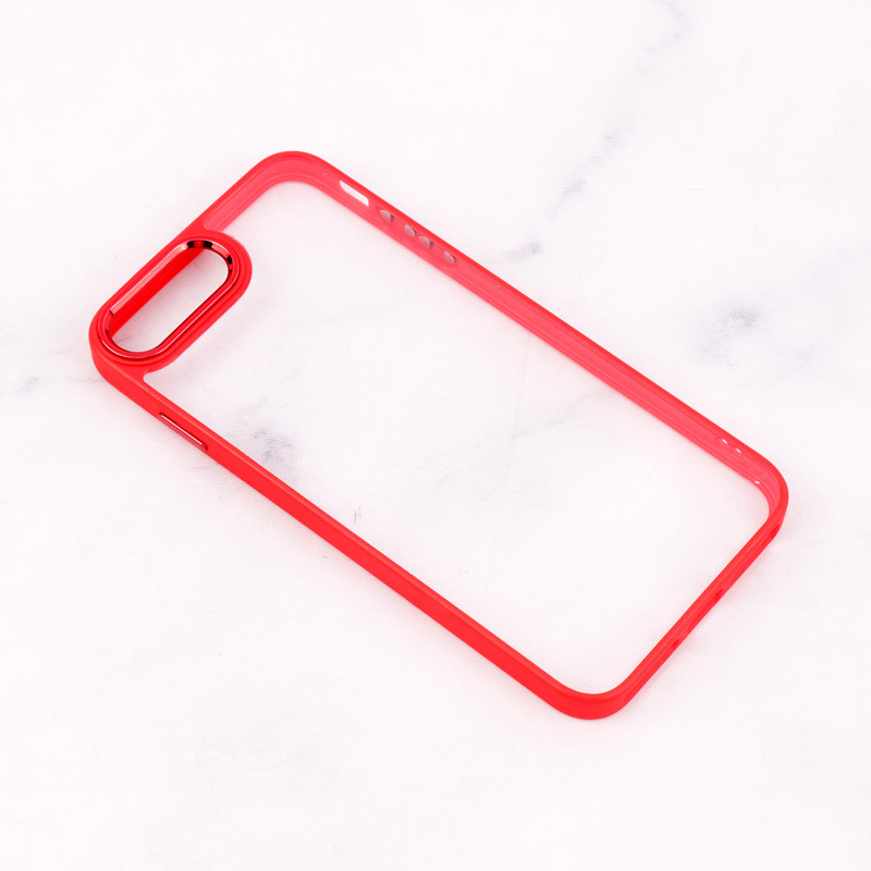قاب PC شفاف متال ایرون iPhone 7 Plus / 8 Plus