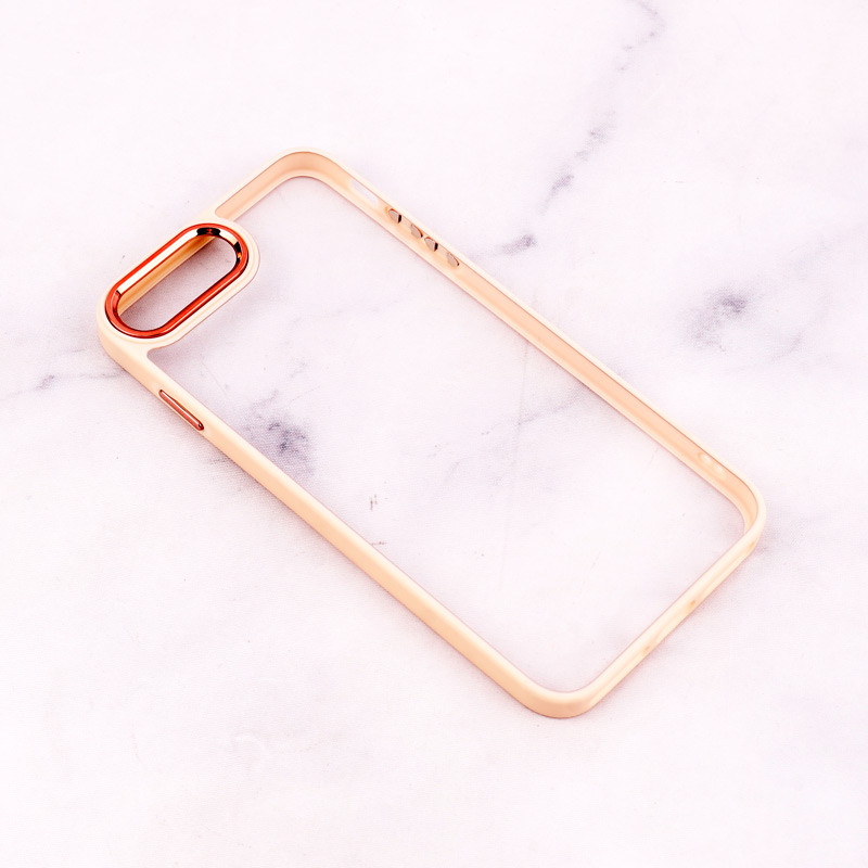 قاب PC شفاف متال ایرون iPhone 7 Plus / 8 Plus