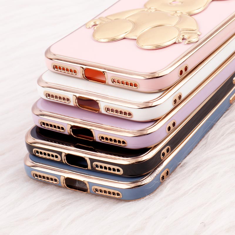 قاب My Case Power Bear محافظ لنزدار iPhone 7/8