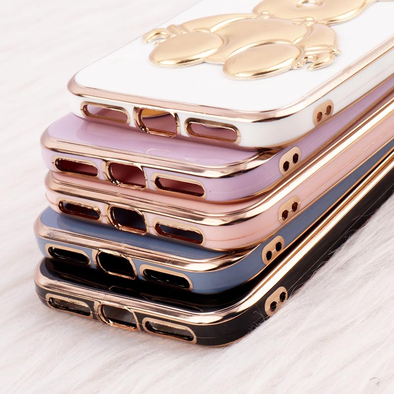 قاب My Case Power Bear محافظ لنزدار iPhone X