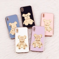 قاب My Case Power Bear محافظ لنزدار iPhone X