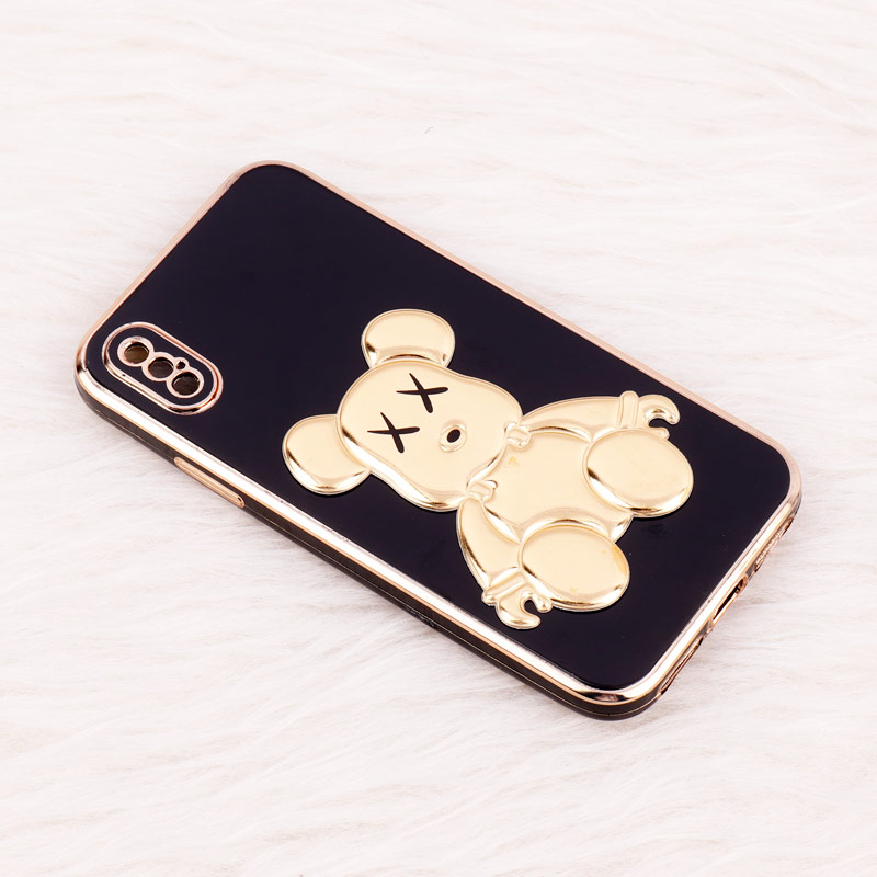 قاب My Case Power Bear محافظ لنزدار iPhone X