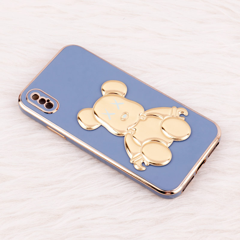 قاب My Case Power Bear محافظ لنزدار iPhone X