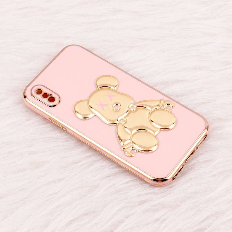 قاب My Case Power Bear محافظ لنزدار iPhone X