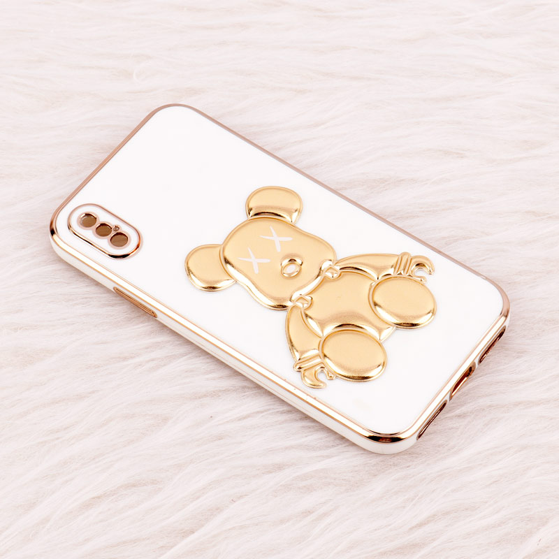 قاب My Case Power Bear محافظ لنزدار iPhone X