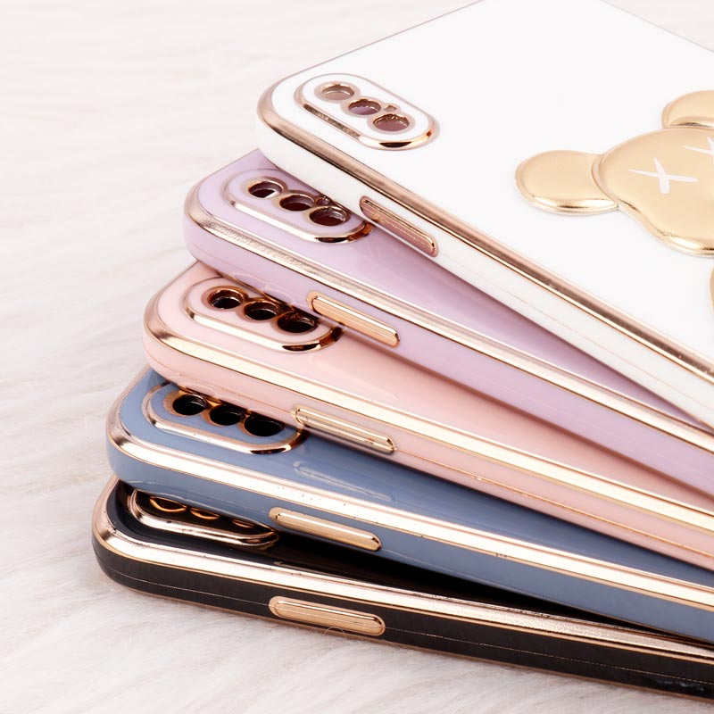 قاب My Case Power Bear محافظ لنزدار iPhone X