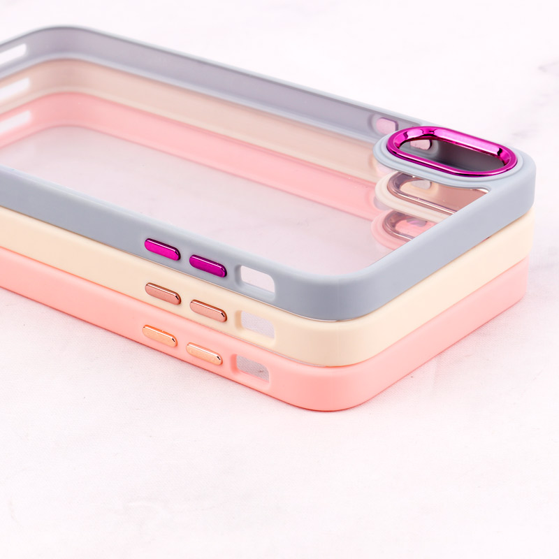 قاب PC شفاف متال ایرون iPhone XS Max
