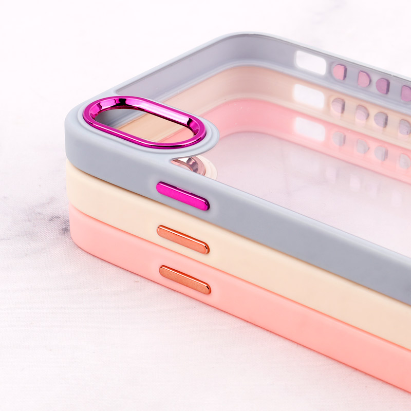 قاب PC شفاف متال ایرون iPhone XS Max