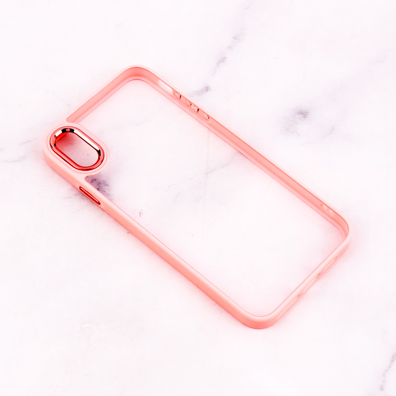 قاب PC شفاف متال ایرون iPhone XS Max