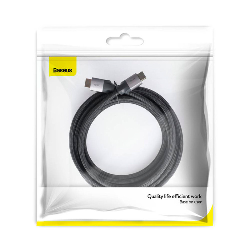 Baseus Visual Enjoyment Series CAKSX-D0G HDMI V2.0 4K 3m