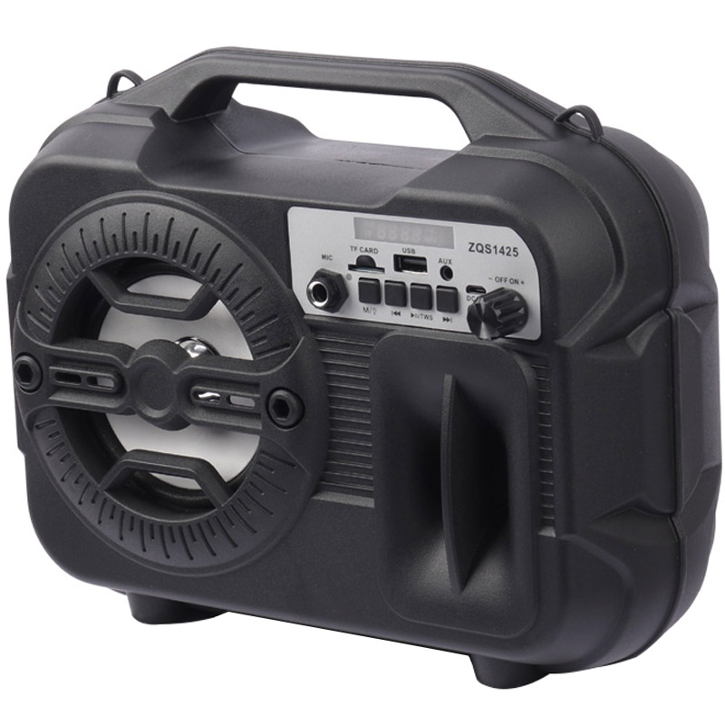 اسپیکر بلوتوثی رم و فلش خور ZQS1425 + میکروفون