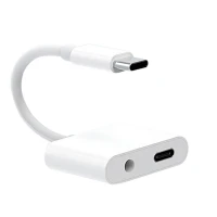 تبدیل هندزفری Caza K6 Type-C To Type-C / AUX 12Cm