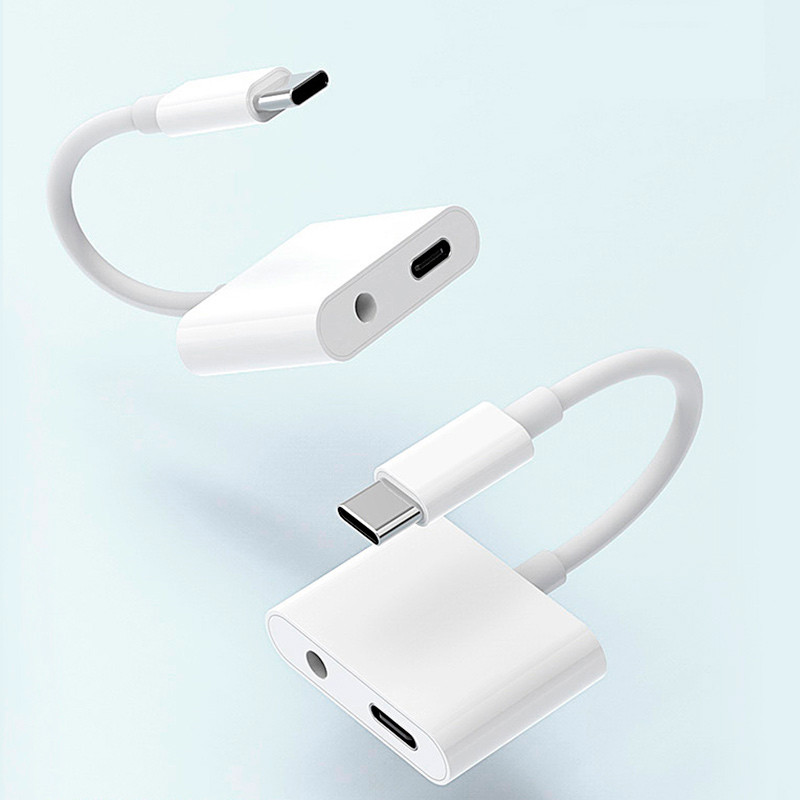 تبدیل هندزفری Caza K6 Type-C To Type-C / AUX 12Cm