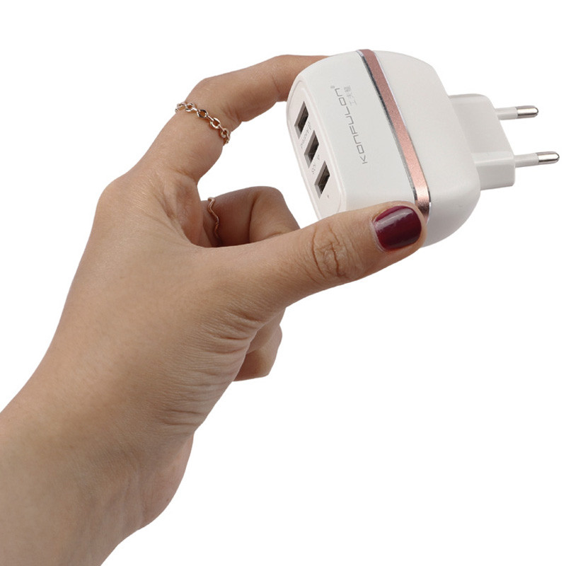 کلگی شارژ Konfulon C23A 3Port 3.1A 15.5W
