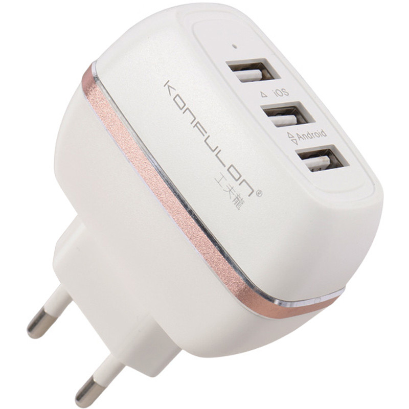 کلگی شارژ Konfulon C23A 3Port 3.1A 15.5W
