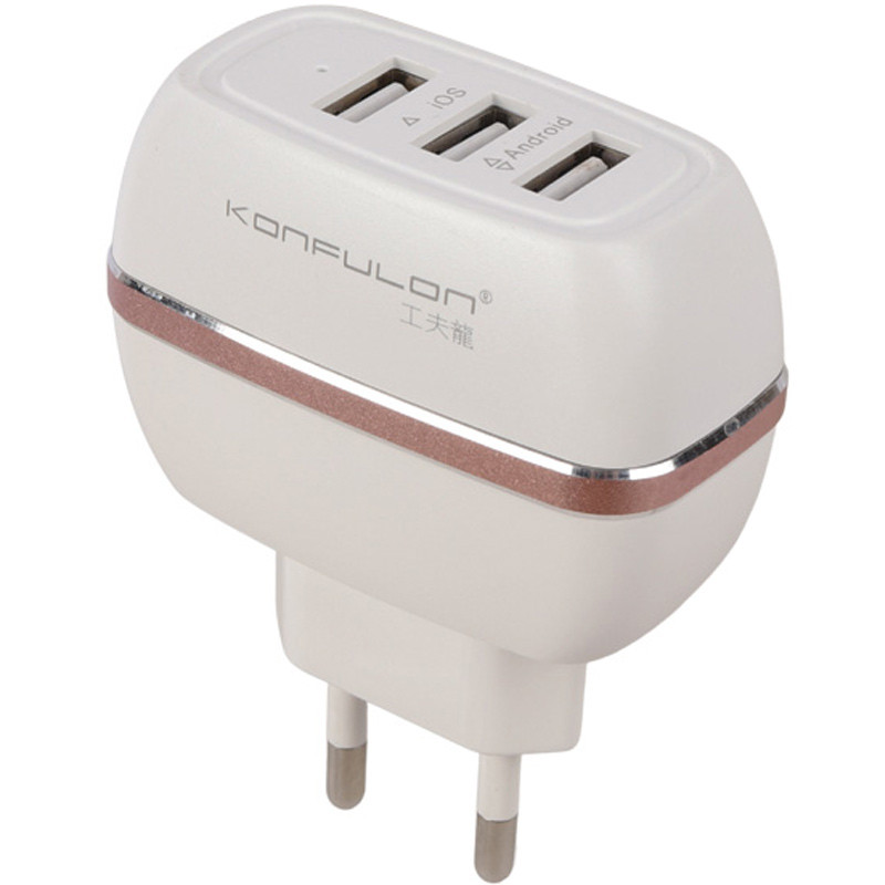 کلگی شارژ Konfulon C23A 3Port 3.1A 15.5W