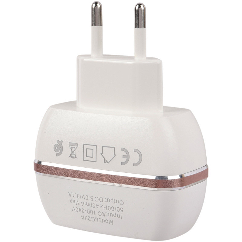 کلگی شارژ Konfulon C23A 3Port 3.1A 15.5W