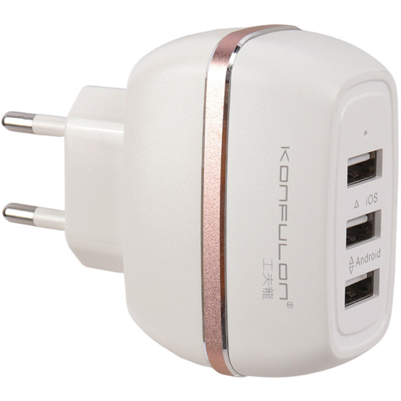 کلگی شارژ Konfulon C23A 3Port 3.1A 15.5W