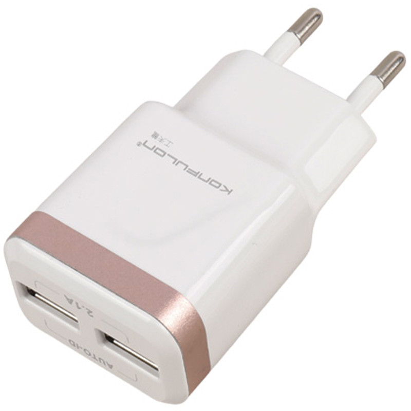 شارژر دیواری Konfulon C31 2Port 2.1A 10.5W + کابل میکرو یو اس بی