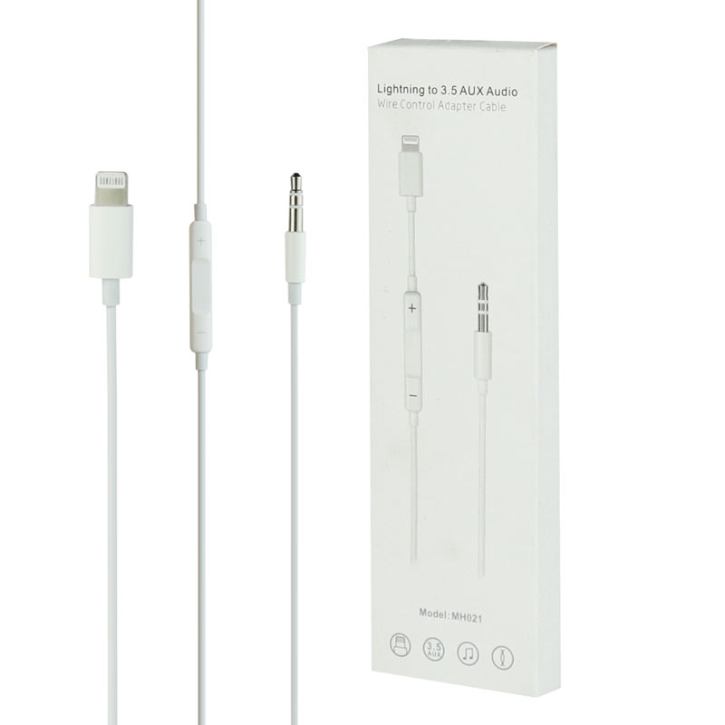کابل ریموت دار MH021 Lightning To AUX 1m