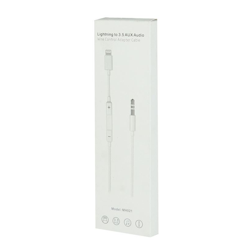 کابل ریموت دار MH021 Lightning To AUX 1m