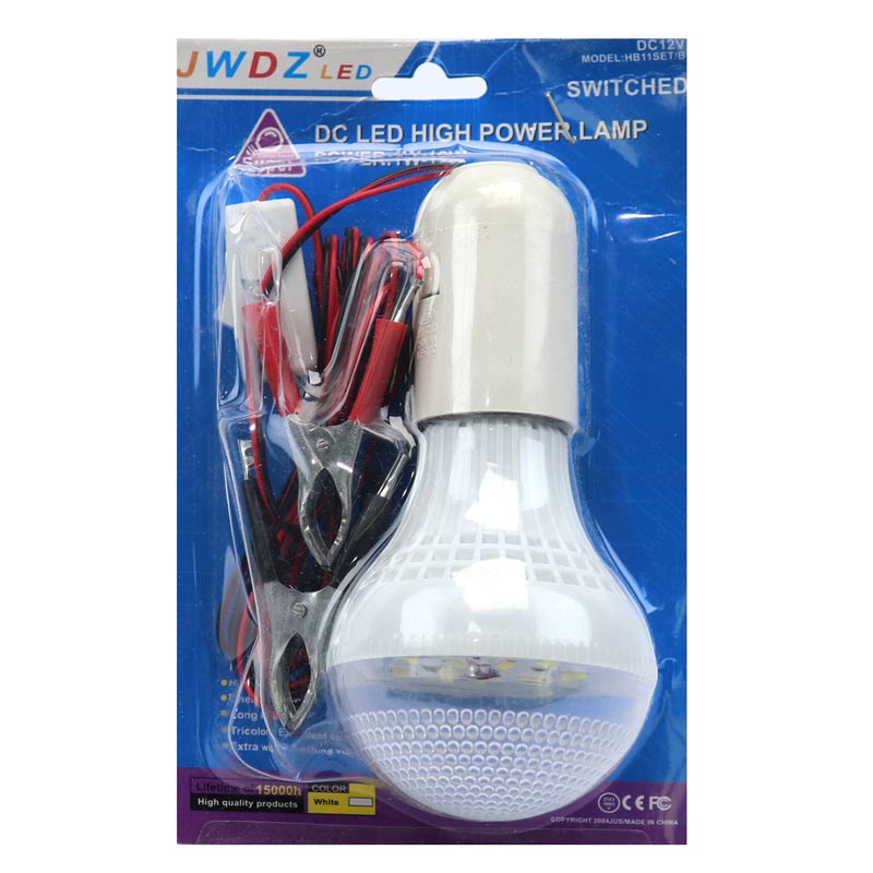چراغ ماشینی ۷ وات کلیددار JWDZ HB11SET LED
