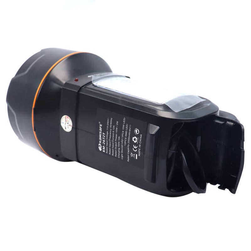 چراغ قوه شارژی ۲ حالته Kamisafe KM-2672T