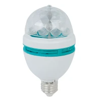 لامپ رقص نور گردان Rotating Lamp 3W E27