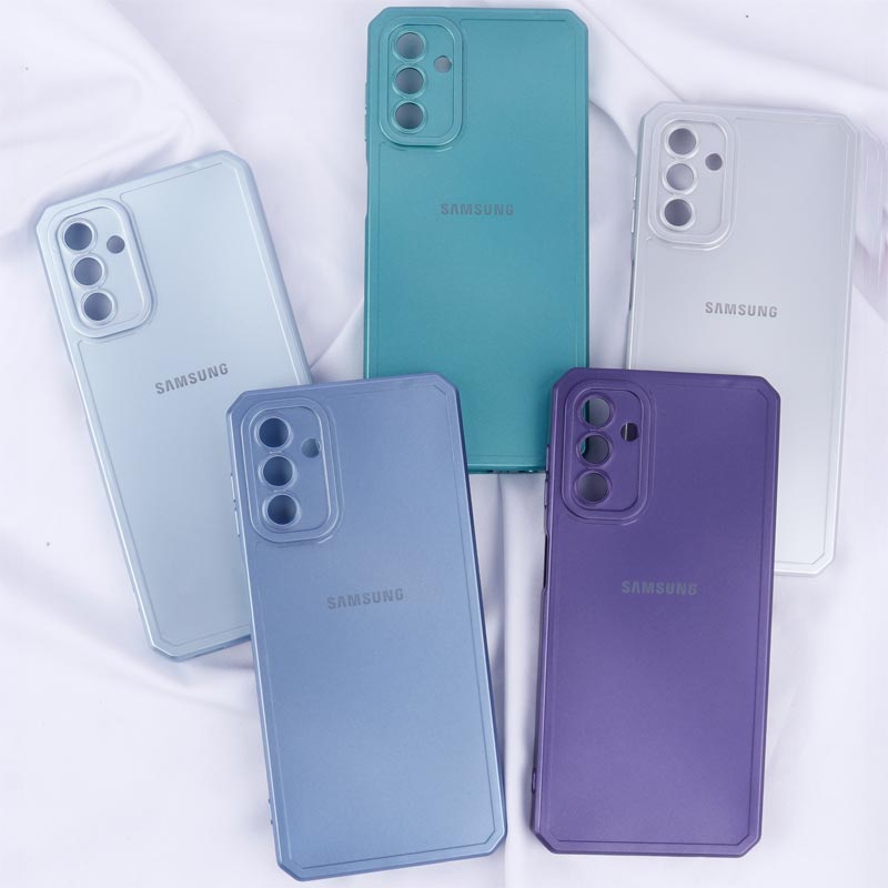 قاب متالیک ژله ای محافظ لنزدار Samsung Galaxy A13 5G / A04s
