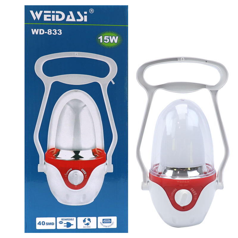 چراغ قوه فانوسی ویداسی WEIDASI WD-833