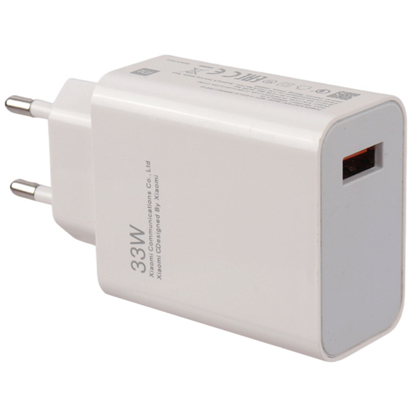 شارژر دیواری 33 وات شیائومی Note 10 MDY-11-EZ QC3.0 PD 3A + کابل تایپ سی